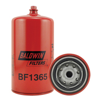 Baldwin Filters BF1365 BF1365 Spin-On Fuel/Water Separator with Drain