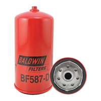 Baldwin Filters BF587-D BF587-D Secondary Spin-On Fuel Filter with Drain