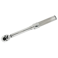 Gray Tools MIR150HD Micrometer Torque Wrench, Click, 1/4" Square Drive, 20 - 150 in-lbs.