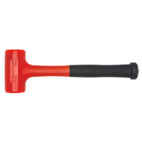 Polyurethane Dead Blow Hammer, 54 oz., Textured Grip, 14-1/2" L  TYX070 | TENAQUIP