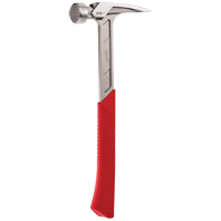 Milwaukee 48-22-9022 Milled Face Framing Hammer, 22 oz., Solid Steel Handle, 15" L