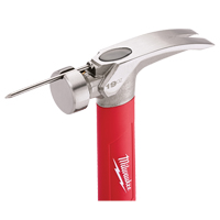 Milwaukee 48-22-9316 Smooth Face Hammer, 19 oz., Fibreglass Handle, 15-1/4" L