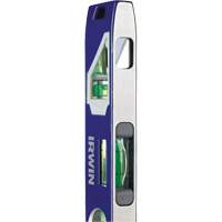 Irwin 1794153 250 Series Heavy-Duty Torpedo Level, 9" L, Aluminum, 4 Vials, Magnetic