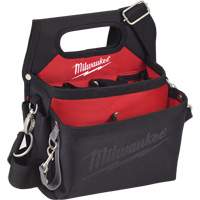 Milwaukee 48-22-8112 Electrician's Work Pouch, Nylon, 15 Pockets, Black