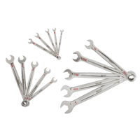 Milwaukee 48-22-9415 Wrench Set, Combination, 15 Pieces, Imperial