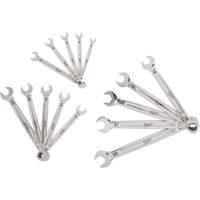 Wrench Set, Combination, 15 Pieces, Metric  TYY013 | TENAQUIP