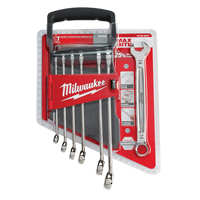 Milwaukee 48-22-9507 Jeu de cl&eacute;s mixtes, Combinaison, 7 morceaux, M&eacute;trique