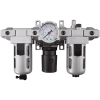 Outils Aurora TYY183 Filtre, r&eacute;gulateur et lubrificateur d'air modulaire (manom&egrave;tre compris), 1/2" NPT