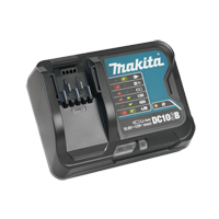 Makita DC10SB Chargeur de piles rapide Max* CXT, 12 V, Lithium-ion