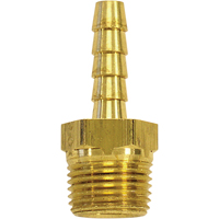 Topring 41.550 Fittings - Hose Barb to Male Pipes, Brass