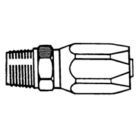 Topring 41.800 Fittings - Reusable Hose Fittings, 1/2" Dia., Brass