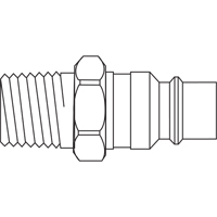 Ultraflo Interchange Plugs, 1/4"  TZ214 | TENAQUIP