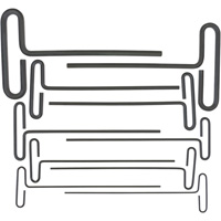 Bondhus 15538-BON Loop T-Handle Hex Key Set, 10 Pcs., Imperial
