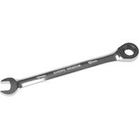 Aurora Tools UAD637 Metric Ratcheting Combination Wrench, 12 Point, 10 mm, Chrome Finish