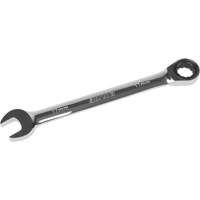 Aurora Tools UAD644 Metric Ratcheting Combination Wrench, 12 Point, 17 mm, Chrome Finish