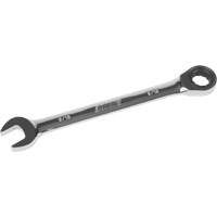 Aurora Tools UAD657 SAE Ratcheting Combination Wrench, 12 Point, 9/16", Chrome Finish