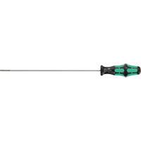 Wera Tools 5008009001 Slotted Screwdriver, 1/8" Tip, 8" L, Cushion Grip Handle