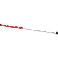 Milwaukee MLXP712 Niveau extensible RedStick, Poutre en I, 12' lo, Aluminium, 3, Magn&eacute;tique