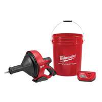 Milwaukee 2571-21 Ensemble de sonde spirale M12, &eacute;lectrique, 1/4" x 25' et 5/16" x 25'