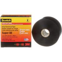 3M SUPER88-2X36 Scotch&reg; Super 88 Professional Electrical Tape, 51 mm (2") x 33 m (108'), Black, 8.5 mils
