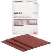 3M SB16553 Scotch-Brite Extra-Duty Hand Pad, Aluminum Oxide, 9" x 6", Fine Grit
