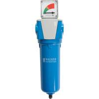 Paintline A3072X1 Coalescing Pre-Filter with Differential Gauge, Standard, 3/4" NPT, Automatic Drain, For Dust/Particles