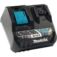 Makita DC18RE Chargeur rapide double port, 12 V/18 V, Lithium-ion