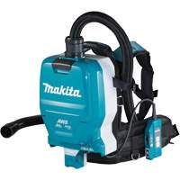 Makita DVC265ZXU LXT&reg; Backpack Vacuum Cleaner, 0.5 US Gal. (1.9 Litres)