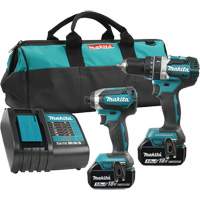 Makita DLX2180S Ensemble de 2 outils avec moteur sans balai LXT, Lithium-ion, 18 V
