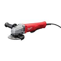 Milwaukee 6142-31 Small Angle Grinder with Lock-On Paddle Switch, 4-1/2", 120 V, 11 A, 12000 RPM
