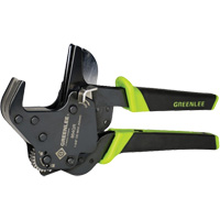 Greenlee 864QR Quick-Release Ratcheting PVC Cutter, 1-5/8" Capacity