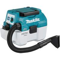 Makita DVC750LZ Portable LXT Wet/Dry Vacuum (Tool Only), 18 V, 1.98 gal. Capacity