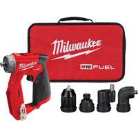 Milwaukee 2505-20 Perceuse d'installation M12 Fuel (outil seulement), Lithium-ion, 12 V, Mandrin 1/4"/3/8", Couple 300 lb-po