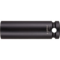 Vega 315163 Douille, Chocs, 5/16", Prise 1/2", 6 pans, Profond