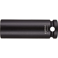 Vega 30343-DT Douille &agrave; paroi mince, Chocs, 3/4", Prise 1/2", 12 pans, Profond