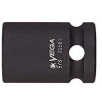 Vega 32101 Socket, Impact, 21 mm, 1/2" Drive, 6 Points