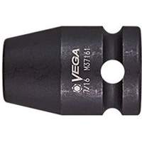 Vega M37161 Douille, Chocs, 7/16", Prise 1/2", 6 pans