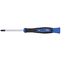 Vega PSP1150 Phillips Precision Screwdriver, #1, 5-7/8" L, Cushion Grip Handle