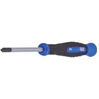 Vega PSP1150 Phillips Precision Screwdriver, #1, 5-7/8" L, Cushion Grip Handle