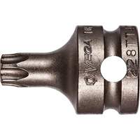 Vega 228TT40SB Embout &agrave; ins&eacute;rer, Torx inviolable, 40 x 1" lo, Prise 3/8"