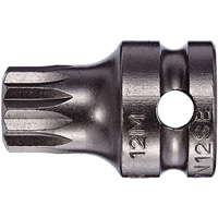Vega 228XZN14SB Embout &agrave; ins&eacute;rer, Triple carr&eacute;, 14 x 1" lo, Prise 3/8"