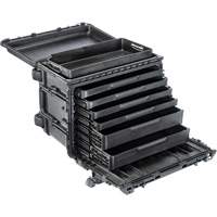 Gen 2 Mobile Tool Chest, 24" W, 6 Drawers, Black  UAI280 | TENAQUIP