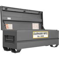 Durham Manufacturing JSC-246023-94T-D720 Boîte de rangement pour le chantier, 60" x 24" x 22-3/4", Acier, Gris