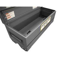 Jobsite Storage Box, 60" x 24" x 22-3/4", Steel, Grey  UAI846 | TENAQUIP