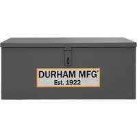 Durham Manufacturing JSCWB-163012-94T-D719 Coffre &agrave; outils de chantier pour soudeur, 30-11/16" x 17-3/8" x 12-3/16", Acier, Gris