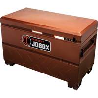 Jobox By Crescent 2-654990 Site-Vault Chest, 48" x 24" x 30-3/4", Steel, Orange