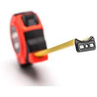 Lufkin By Crescent AL725MAGN Ruban &agrave; mesurer autoverrouillant magn&eacute;tique s&eacute;rie 701, 1" x 25', Marques de goujon Imp&eacute;rial