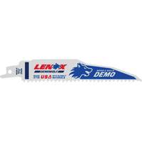 Lenox 205126066R Lame de scie alternative pour d&eacute;molitions, Bim&eacute;tal, 6 Dents par pouce, 6" lo x 1" la