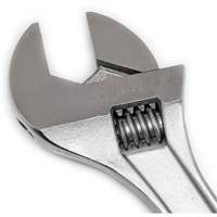 Crescent AC215BK Adjustable Wrench, 15" L, 1-11/16" Max Width, Chrome