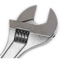 Crescent AC215BK Adjustable Wrench, 15" L, 1-11/16" Max Width, Chrome